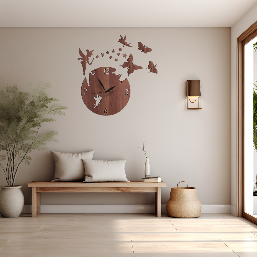 Fairy Tale Enchanted Wall Clock