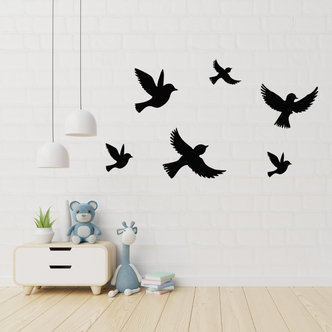 Birds in Flight Wall Art