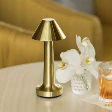 Retro Bar Table Lamp LED Desktop Night Light Rechargeable Touch Sensor